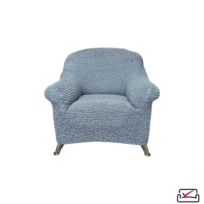 Чехол на кресло Микрофибра Мята. Защита мягкой мебели от животных.