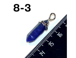 Подвеска Пуля - содалит №8-3: 31/24*6мм