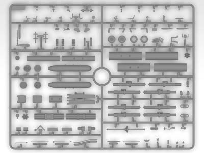 Сборная модель: (ICM 32060) Американский ударный вертолет AH-1G Cobra (раннего производства)