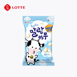 Упаковка жевательных молочных конфет Lotte Malang Cow 79 грамм