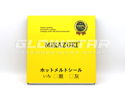 Герметик Mikazuki Black Hot жесткий, черный (рулон)