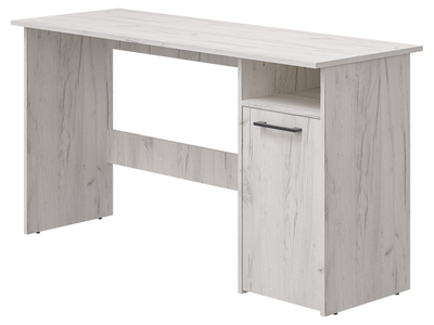 Фронда-7 стол письменный с тумбой Крафт светлый