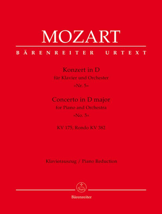 Mozart. Konzert D-Dur KV175 und Rondo KV382 für Klavier und Orchester für 2 Klaviere