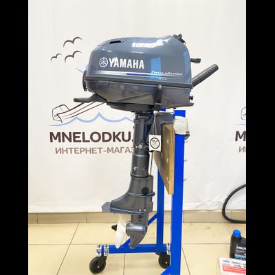Лодочный мотор YAMAHA F5AMHS слева