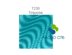 Английская горячая эмаль прозрачная T230 Turquoise (780-820'C) 10 гр
