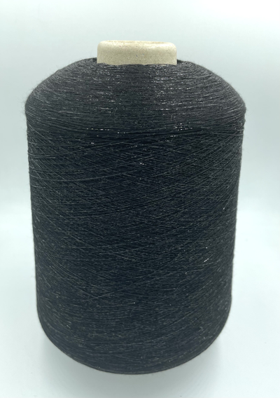 TORCITURA di DOMASO BACH LUREX  люрекс 1/ 34000 65% ВИСКОЗА 35% PL  (вес 50 грамм, длина 1700 метров) цв. 16/CC чёрный