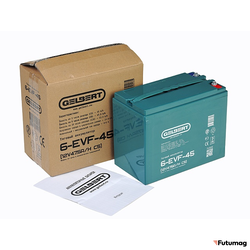 Тяговый аккумулятор Gelbert 6-EVF-45 (12V47.5A/H C5)