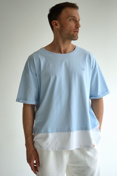 МУЖСКОЙ КОСТЮМ "ВОЗДУШНЫЙ" ГОЛУБОЙ