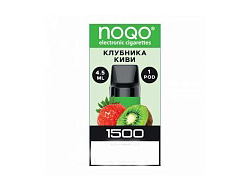 Картридж NOQO Basic Pod Клубника Киви Затяжек 1500