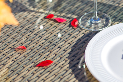 Обеденная группа из искусственного ротанга ROME