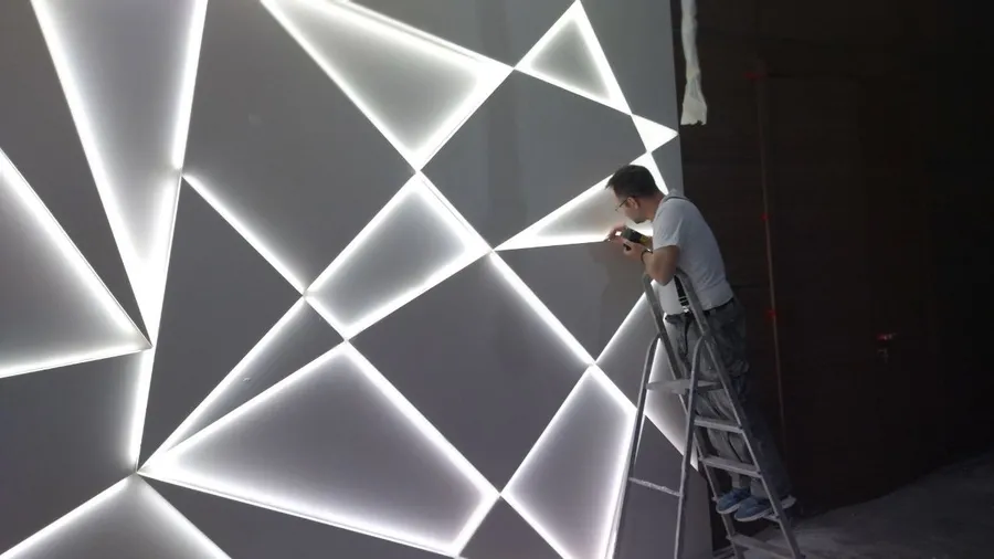 Композиция собрана, идет подготовка к покраске.