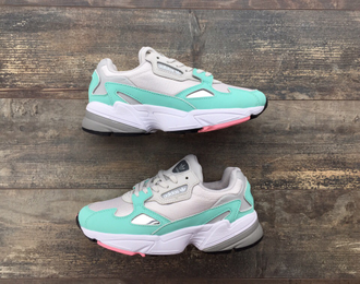 Кроссовки Adidas Falcon White/Green