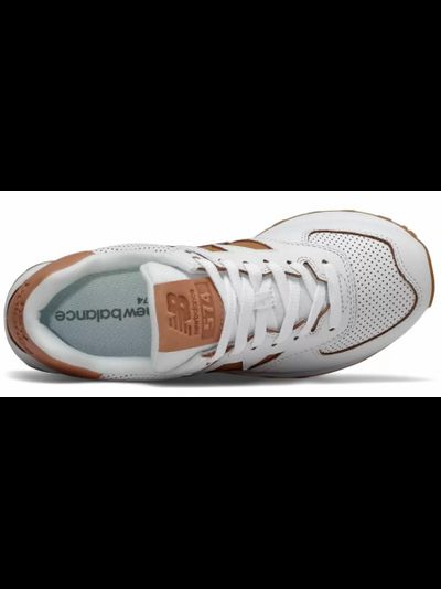 New Balance 574 Classic White Brown