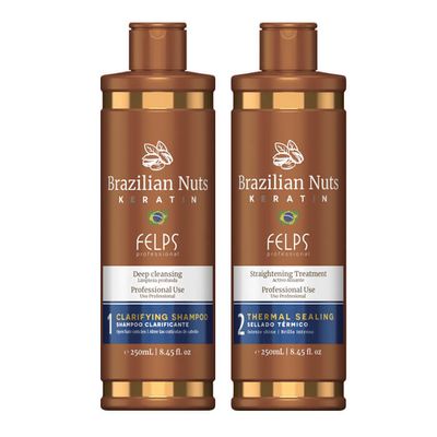 набор кератина Felps Brazilian Nuts, 250/250 мл.