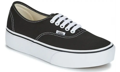 Vans black authentic platform 2. trainers clearance