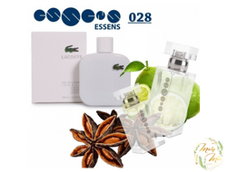 ДУХИ ESSENS 028 ( В СТИЛИСТИКЕ АРОМАТА L 12.12 WHITE BLANC, LACOSTE), 50ML