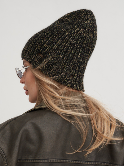 Шапка женская- т-серый