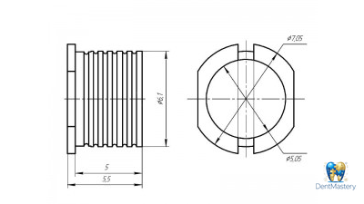 Втулка для ⌀5.0/H5 Osstem (New)