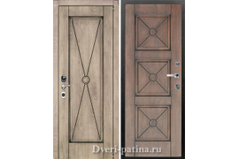 Дверь с панелями Данте 1-3