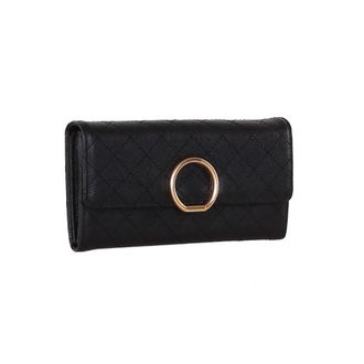 Кошелек женский Chanel нат.кожа black