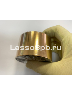 Трансферная поталь в рулоне Золото Warm Gold 4 см 120 м