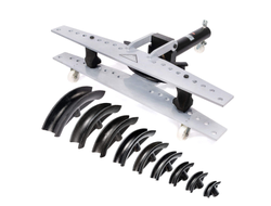 Трубогиб гидравлический ТГ-4 серия ПРОФИ с пуансонам для гибки дюймовых стальных толстостенных труб