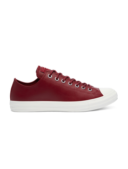 Converse кеды Chuck Taylor All Star Color Leather Low Top женские красные