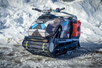 Мотобуксировщик Спутник PRO MAX