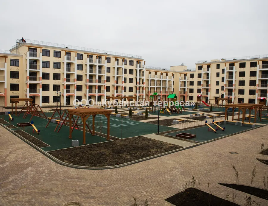 Деревянные перголы в ЖК в Сукко