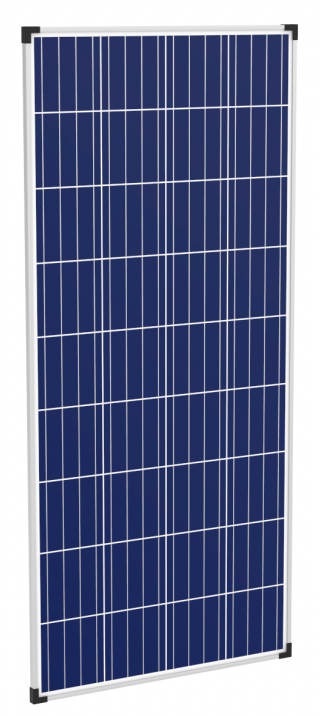 Поликристаллическая солнечная батарея TopRaySolar 150П (12 В, 150 Вт)