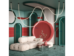 3D панель Cosca decor RP020, 156х12, 2800мм, экополимер