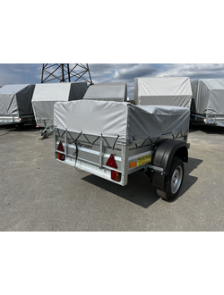 Прицеп «Спутник PRO» (1900х1200х370) оцинкованная рама, с силовым подрамником