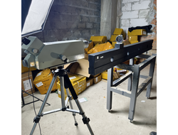 Линейка поверочная гранитная ШП-ТК твердокаменная 2000х200х80 мм Л-00001 Сторона 1-ая (7.8 мкм 0 Кл.) Сторона 2-ая (12.3 мкм 01 Кл.) с калибровкой