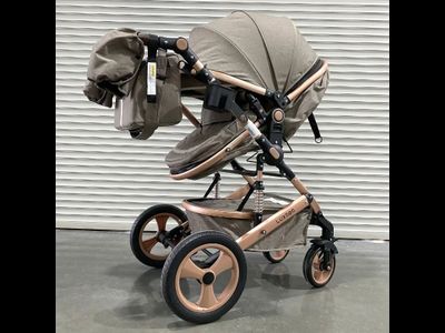 Детская коляска 3 в 1 Luxmom 518 Коричневый