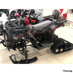 Электроснегоцикл - квадроцикл 2в1  MOTAX Grizlik E1500 2024