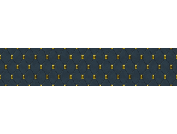 SF 80 РОМБЫ НА ЧЕРНОМ  2800х610х6мм ALBICО