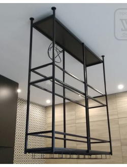 каркас из профильной трубы в стиле loft (в 1160, ш 1050, г 260)