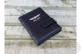 обложка из натуральной кожи для документов, подарок руководителю, кожаные аксессуары на заказ