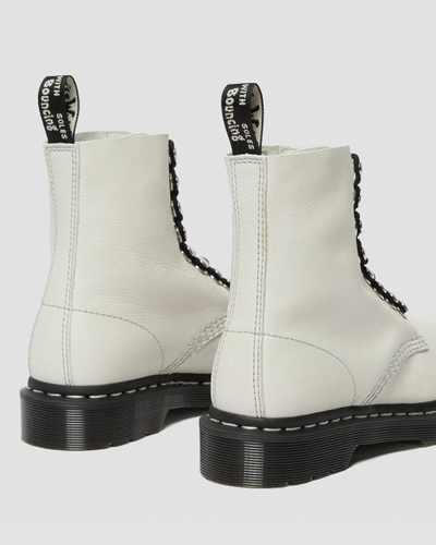 White pascal dr martens hot sale