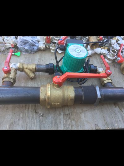 Байпас для отопления улучшенный краны Галлоп (б/н)
