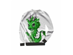 Свитшот 3D с полной запечаткой год Дракона №5