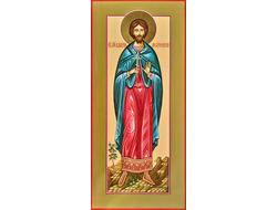Валерий Мелитинский, Святой мученик. Рукописная мерная икона.