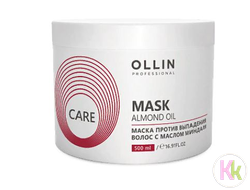 OLLIN Care Almond Oil Маска против выпадения волос с маслом Миндаля, 500 мл