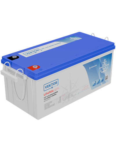 Аккумулятор литиевый LFP 12,8-200 MARINE Series Smart BMS 100A  (Bluetooth 4.0)