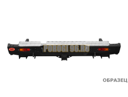 Задний силовой бампер серии Трофи на GREAT WALL Wingle 7 2018-2023 (03.146.01)