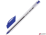 Ручка шариковая масляная BRAUBERG «Extra Glide», СИНЯЯ, трехгранная, узел 1 мм, линия письма 0,5 мм. 141700