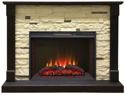 Электрокамин Моника BL M1 с очагом Sparta 25.5 LED