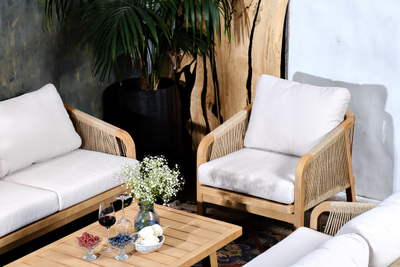 Комплект для отдыха из акации Rimini XL