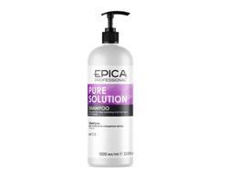 "EPICA Professional" Pure Solution Шампунь для глубокого очищения, 1000 мл (Эпика)