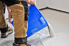 Заливка наливных полов